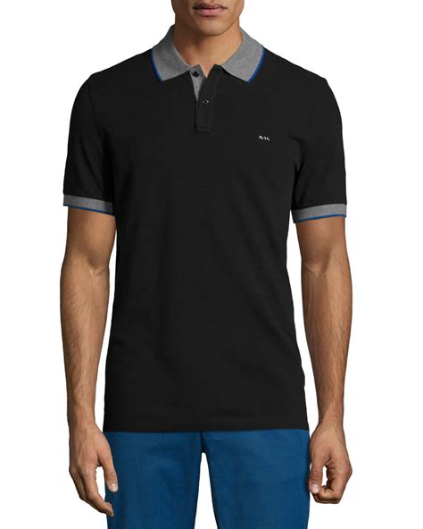 michael kors polo shirt price|michael kors polo shirt black.